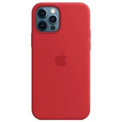 Apple Silicone Backcover MagSafe Apple iPhone 12 (Pro) - Red