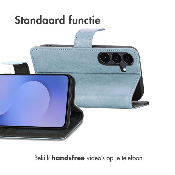 imoshion Luxe Bookcase Samsung Galaxy S25 FE - Lichtblauw