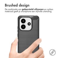 imoshion Brushed Backcover Xiaomi Redmi Note 14 (4G) - Zwart