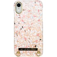 My Jewellery Design Hardcase Koordhoesje iPhone Xr - Pink Brick