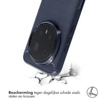 imoshion Brushed Backcover Honor Magic8 Pro - Donkerblauw