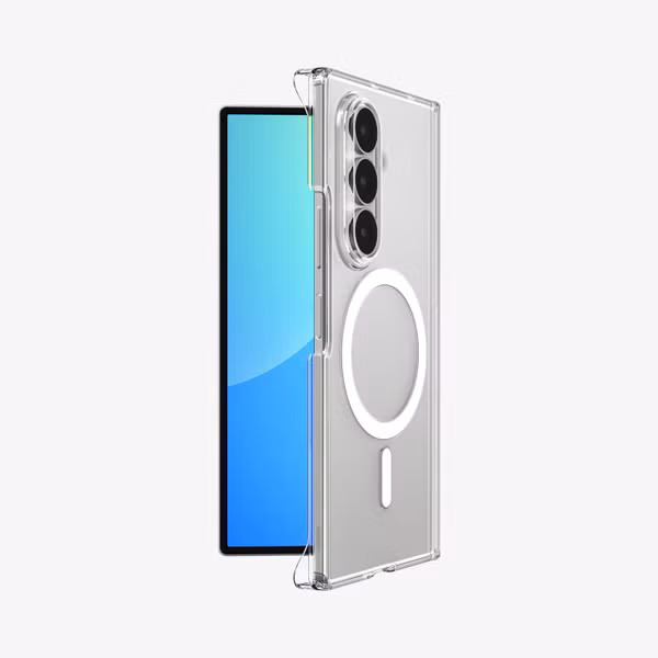 Spigen AirSkin Backcover MagSafe Samsung Galaxy Z Fold 8 Ultra - Clear / White