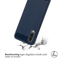 imoshion Brushed Backcover Samsung Galaxy A50 / A30s - Donkerblauw