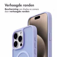 imoshion Color Guard Backcover met MagSafe Apple iPhone 15 Pro Max - Lila
