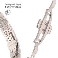 Selencia Slim Steel Jubilee Inspired Link Band Apple Watch | 38/40/41/42 mm - Starlight