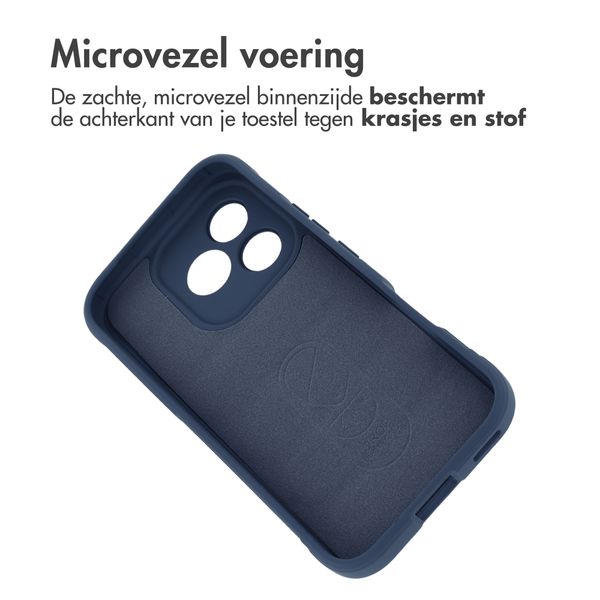 imoshion EasyGrip Backcover Honor 600 Lite - Donkerblauw