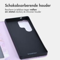 imoshion Design Bookcase Samsung Galaxy S25 Ultra - Purple Marble