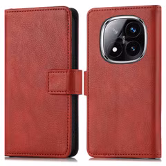 imoshion Luxe Bookcase Xiaomi Redmi Note 14 Pro (4G) - Rood
