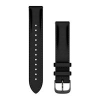Garmin Leren bandje  - Garmin 18 mm aansluiting - Zwart