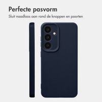 imoshion Texture Backcover Samsung Galaxy S25 - Donkerblauw