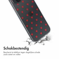 imoshion Design hoesje iPhone 14 - Red Hearts