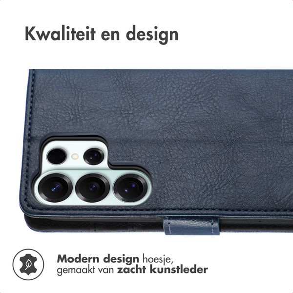 imoshion Luxe Bookcase Samsung Galaxy S26 Ultra - Donkerblauw