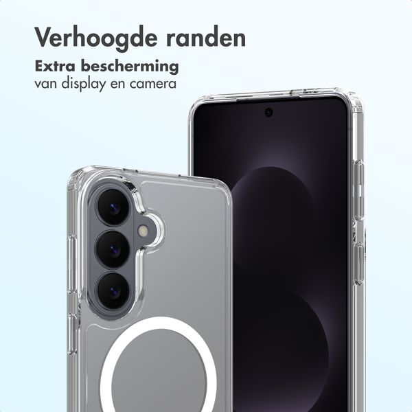 Accezz Xtreme Impact Backcover met MagSafe Samsung Galaxy S26 - Transparant