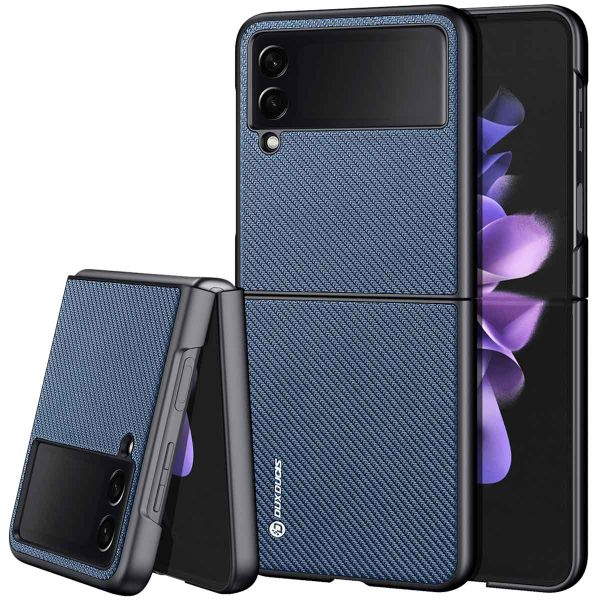 Dux Ducis Fino Backcover Samsung Galaxy Z Flip 3 - Blauw