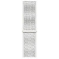 Apple Nike Sport Loop Band Apple Watch Series 1 t/m 10 / SE / Ultra (2) (44/45/46/49 mm) - Summit White