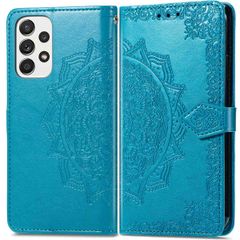 imoshion Mandala Bookcase Samsung Galaxy A33 - Turquoise