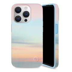 Selencia Aurora Fashion Backcover iPhone 15 Pro - Duurzaam hoesje - 100% gerecycled - Sky Sunset Multicolor