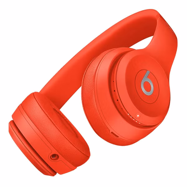 Beats Solo 3 Draadloze Koptelefoon - Citrus Red