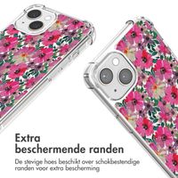 imoshion Design hoesje met koord Apple iPhone 14 - Flower Water