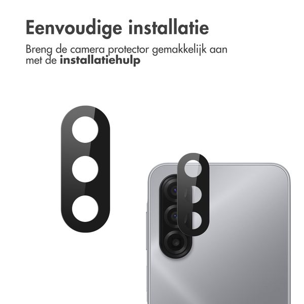 imoshion Camera Protector Glas 2 Pack Samsung Galaxy A18 (4G) - Zwart