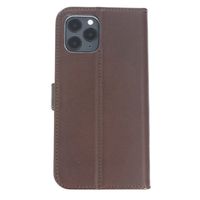 Valenta Leather Bookcase iPhone 12 (Pro) - Bruin