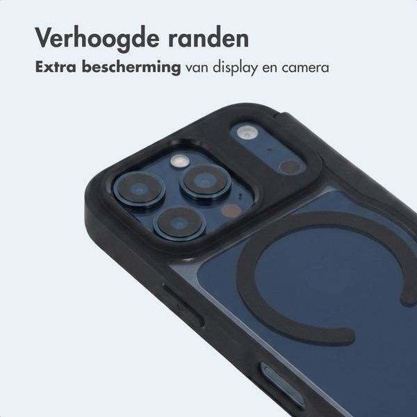 imoshion Transparante Bookcase met MagSafe Apple iPhone 17 Pro - Zwart