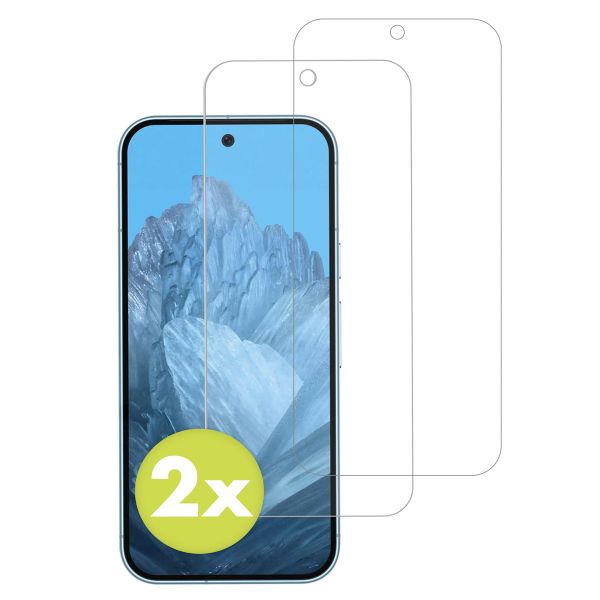 Accezz Gehard Glas Screenprotector 2-pack Google Pixel 9 / 9 Pro / 10 / 10 Pro