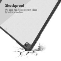 imoshion Trifold Hard Case Book Cover Apple iPad 9 (2021) 10.2 inch / iPad 8 (2020) 10.2 inch / iPad 7 (2019) 10.2 inch - Black
