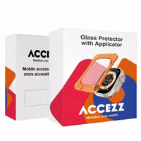 Accezz Gehard glas screenprotector met applicator Apple Watch Ultra 1 / 2 / 3 - 49 mm