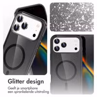 imoshion Sparkle Backcover met MagSafe Apple iPhone 17 Pro - Zwart