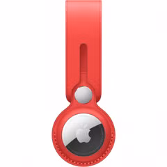 Apple Leather Loop Apple AirTag - Red