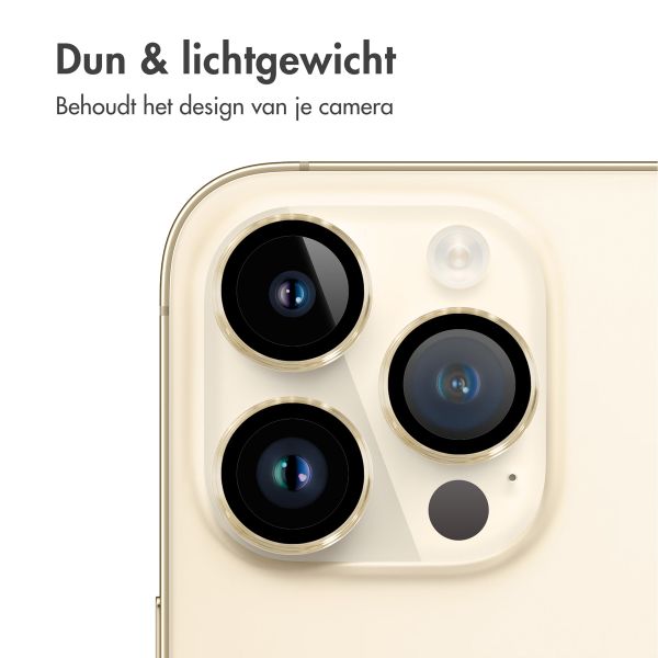 imoshion 2 Pack Camera lens protector Apple iPhone 14 Pro / 14 Pro Max - Goud