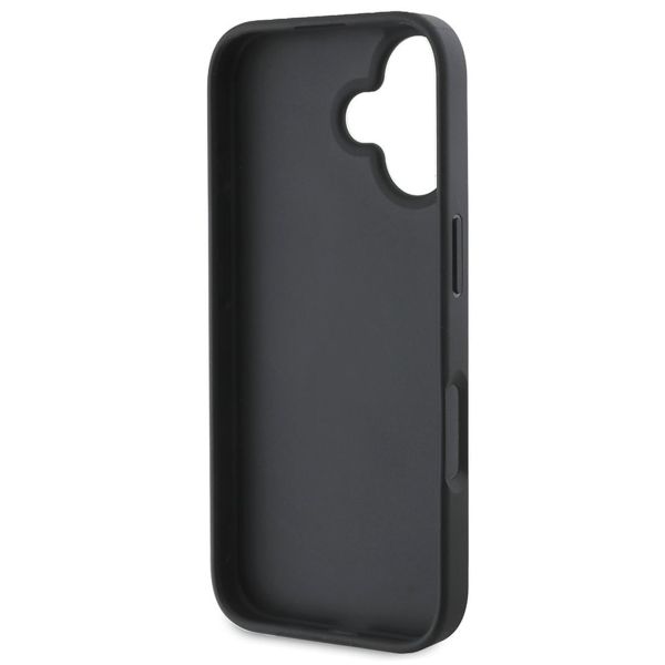 Guess Bottom Stripe 4G Backcover iPhone 16 - Grijs