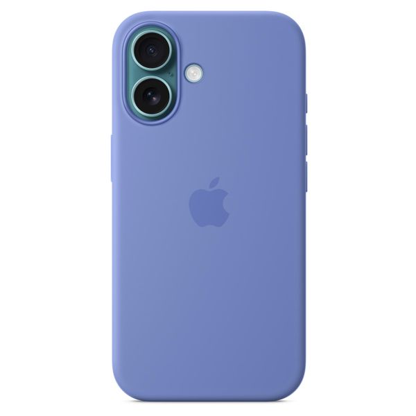 Apple Silicone Backcover MagSafe Apple iPhone 16 - Periwinkle