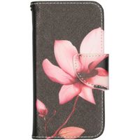 Design Softcase Bookcase iPhone 12 Mini - Bloemen