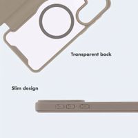 imoshion Transparent Bookcase with MagSafe Samsung Galaxy A37 (5G) - Beige