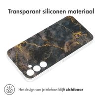 imoshion Design hoesje Samsung Galaxy A25 (5G) - Black Marble