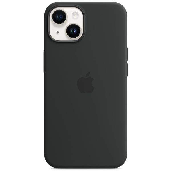 Apple Silicone Back Cover with MagSafe Apple iPhone 14 - Midnight
