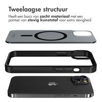 Accezz Rugged Frosted MagSafe Backcover Apple iPhone 14 - Zwart