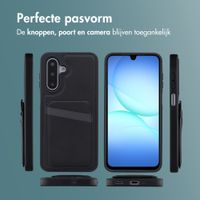 imoshion Backcover met kaarthouder en stand Samsung Galaxy A17 (5G) / (4G) - Zwart