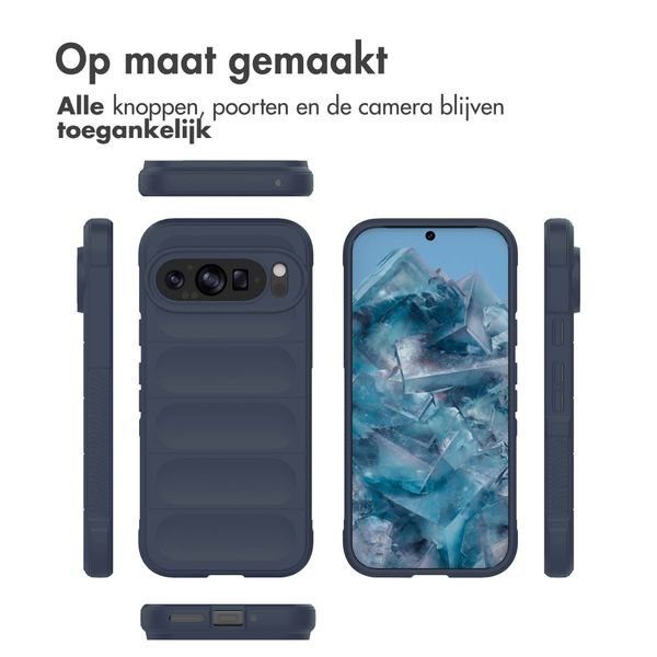 imoshion EasyGrip Backcover Google Pixel 9 / 9 Pro - Donkerblauw