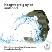 imoshion Nylon bandje - Universeel 22 mm aansluiting - Groen