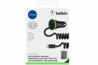 Belkin Car Charger 3,4A + USB poort en Micro-USB kabel