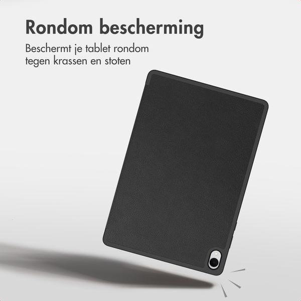 imoshion Trifold Bookcase Samsung Galaxy Tab S12 Plus - Zwart