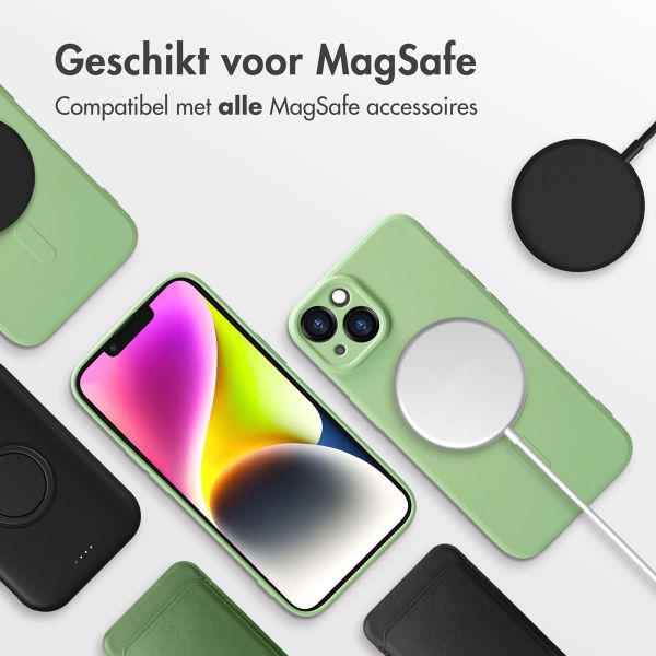 imoshion Color Backcover met MagSafe iPhone 14 - Groen