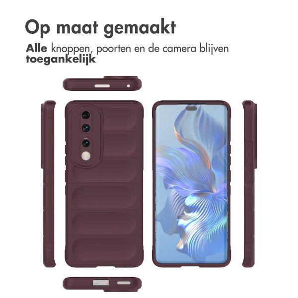 imoshion EasyGrip Backcover Honor 90 Pro - Aubergine