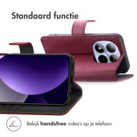 imoshion Luxe Bookcase Xiaomi Redmi Note 15 (4G) - Bordeaux