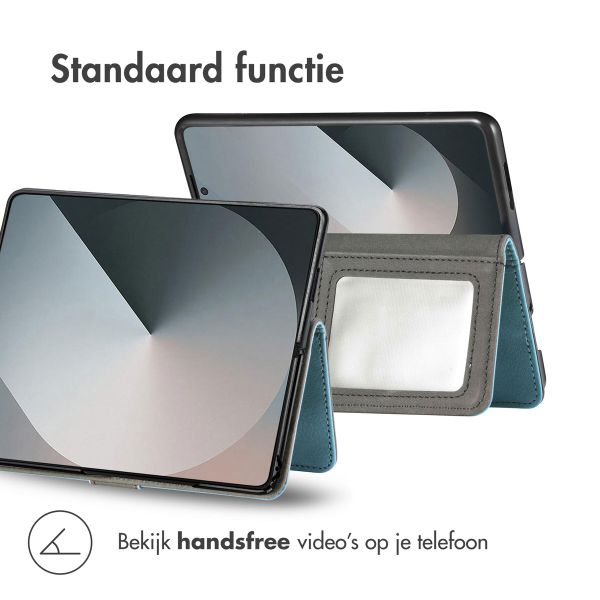 imoshion Luxe Bookcase Samsung Galaxy Fold 7 - Lichtblauw