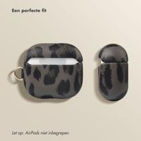 Selencia Sabi Case Apple AirPods 4 - Panterprint - Midnight Black