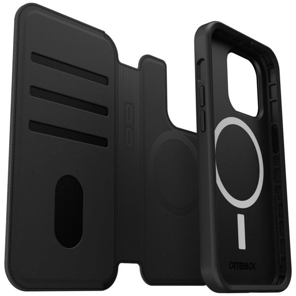 OtterBox MagSafe Folio Bookcase iPhone 14 Pro Max - Zwart